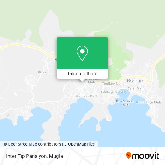 Inter Tıp Pansiyon map