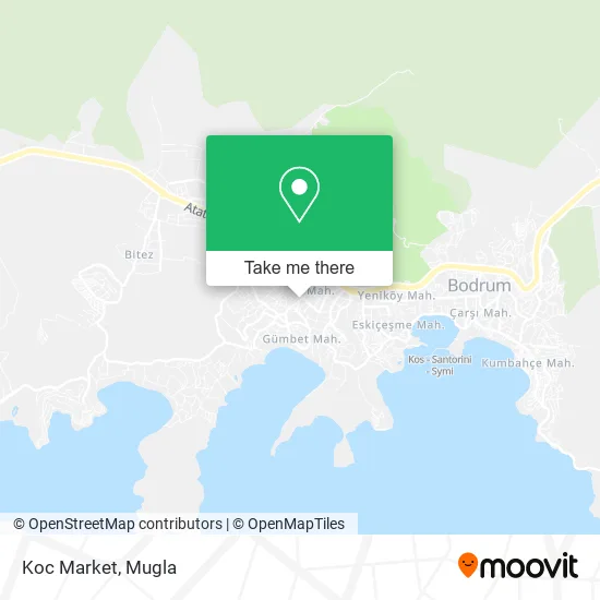 Koc Market map