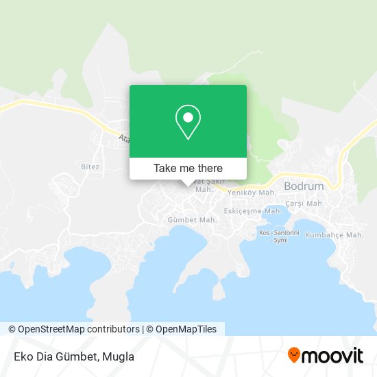 Eko Dia Gümbet map