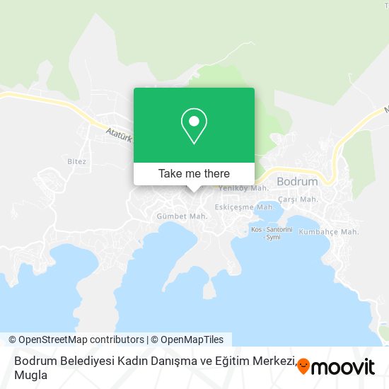 Bodrum Belediyesi Kadın Danışma ve Eğitim Merkezi map
