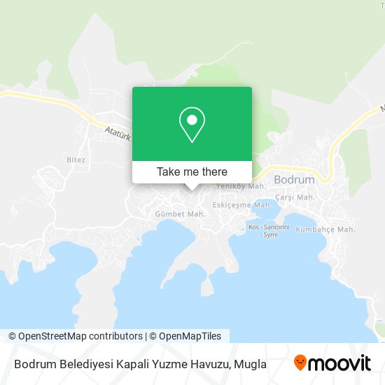 Bodrum Belediyesi Kapali Yuzme Havuzu map