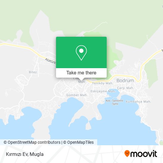 Kırmızı Ev map