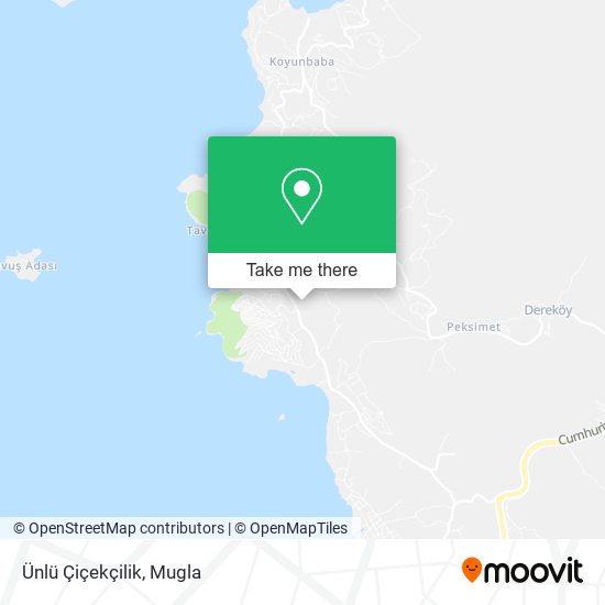 Ünlü Çiçekçilik map