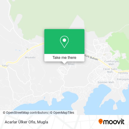 Acarlar Ülker Ofis map