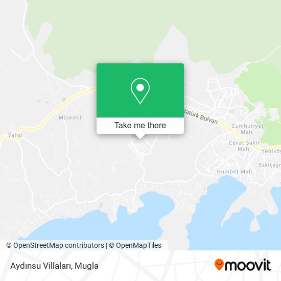 Aydınsu Villaları map