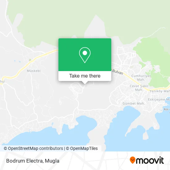 Bodrum Electra map