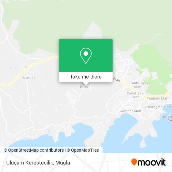 Uluçam Kerestecilik map