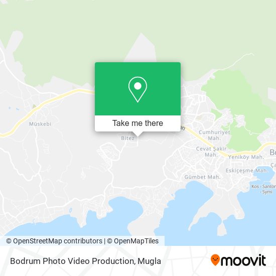Bodrum Photo Video Production map
