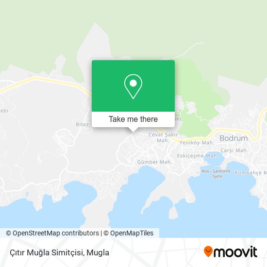 Çıtır Muğla Simitçisi map