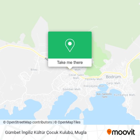 Gümbet İngiliz Kültür Çocuk Kulubü map