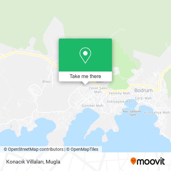Konacık Villaları map
