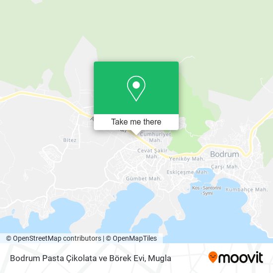 Bodrum Pasta Çikolata ve Börek Evi map