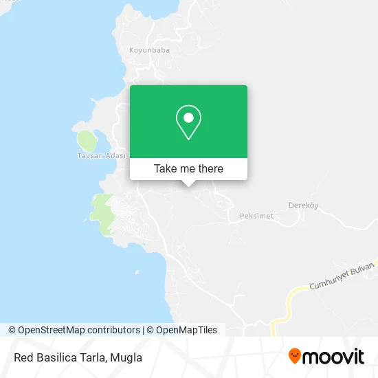 Red Basilica Tarla map