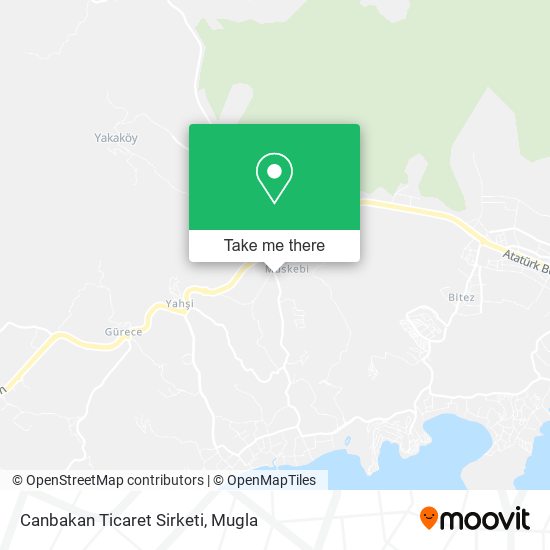 Canbakan Ticaret Sirketi map