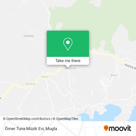 Ömer Tuna Müzik Evi map