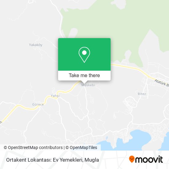 Ortakent Lokantası: Ev Yemekleri map