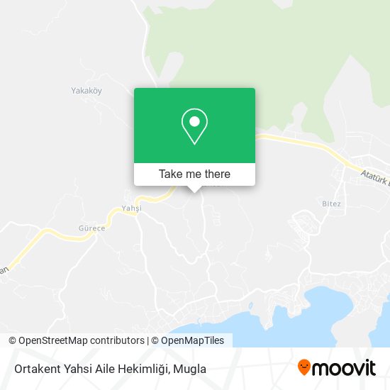 Ortakent Yahsi Aile Hekimliği map