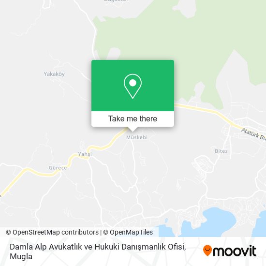 Damla Alp Avukatlık ve Hukuki Danışmanlık Ofisi map