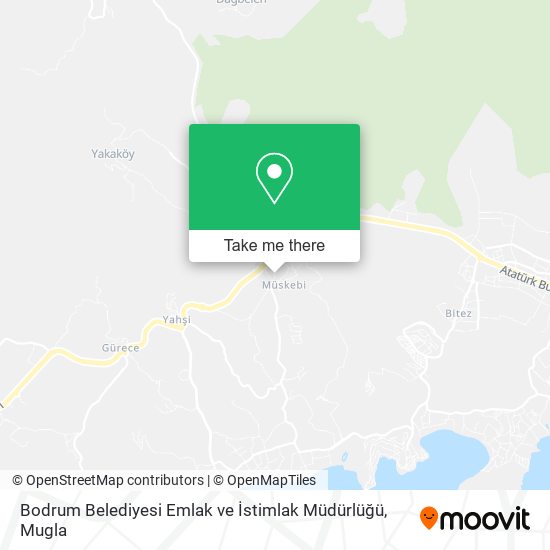 Bodrum Belediyesi Emlak ve İstimlak Müdürlüğü map