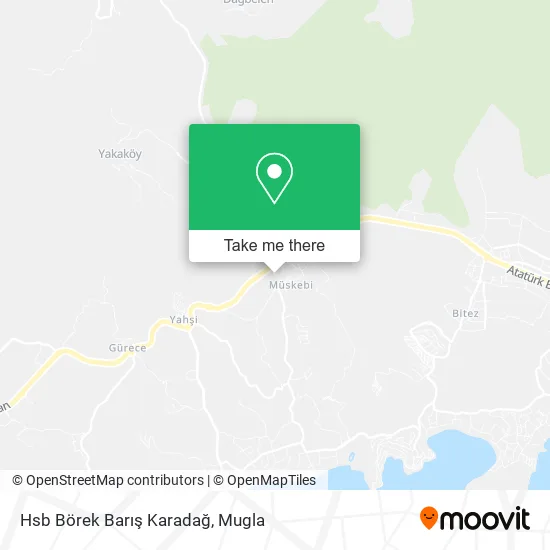 Hsb Börek Barış Karadağ map