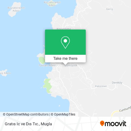 Gratıs Ic ve Dıs Tıc. map