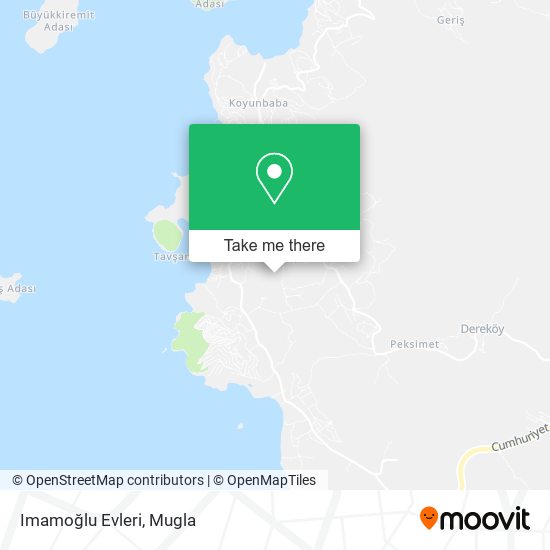 Imamoğlu Evleri map
