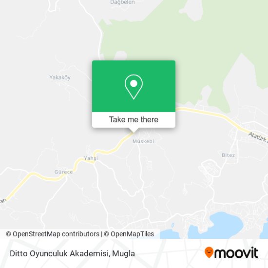 Ditto Oyunculuk Akademisi map