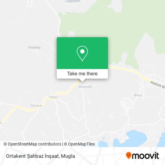 Ortakent Şahbaz İnşaat map