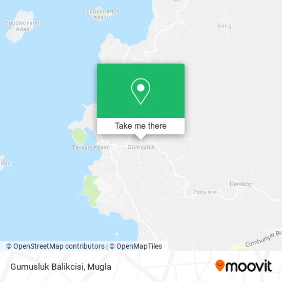 Gumusluk Balikcisi map