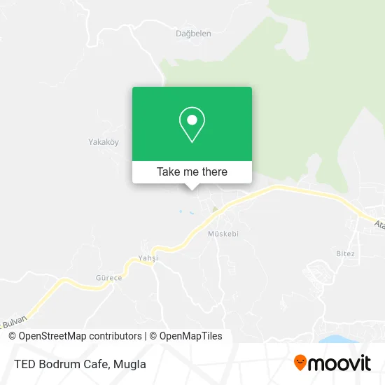 TED Bodrum Cafe map