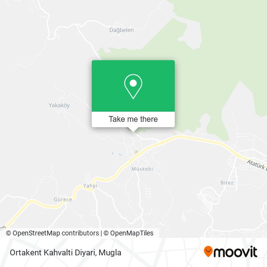 Ortakent Kahvalti Diyari map