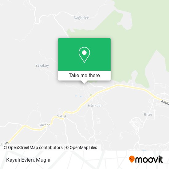Kayalı Evleri map