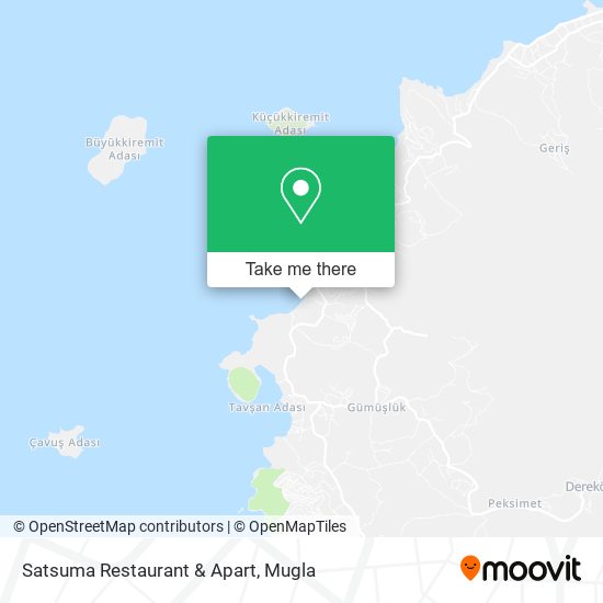 Satsuma Restaurant & Apart map