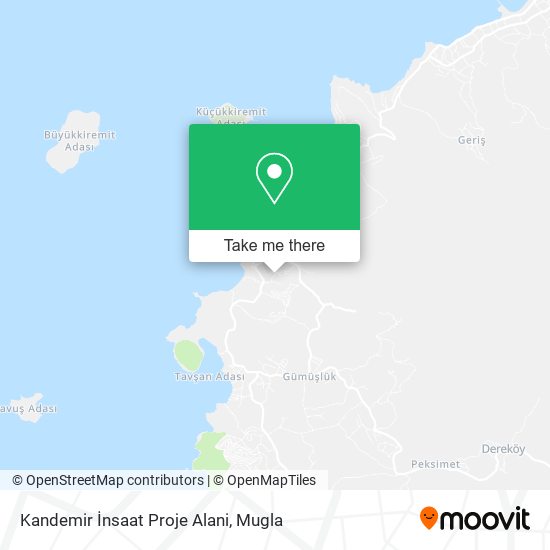 Kandemir İnsaat Proje Alani map