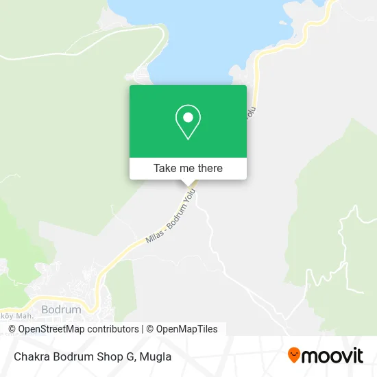 Chakra Bodrum Shop G map