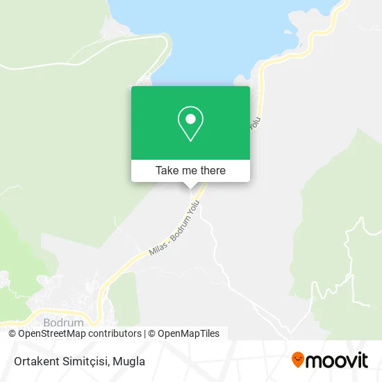 Ortakent Simitçisi map