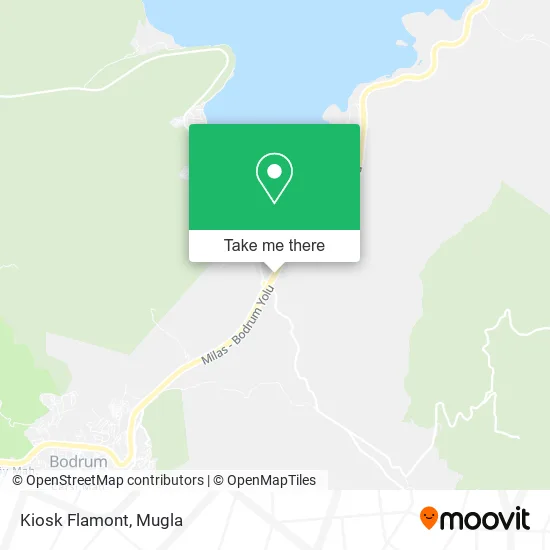 Kiosk Flamont map