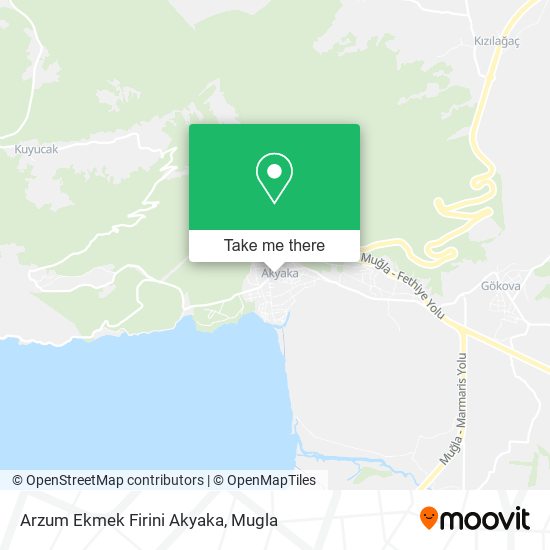 Arzum Ekmek Firini Akyaka map