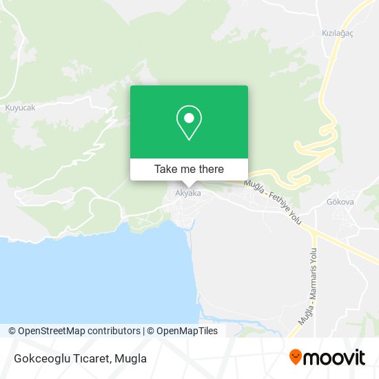 Gokceoglu Tıcaret map