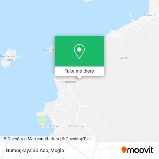 Gümüşkaya 30 Ada map