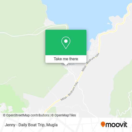 Jenny - Daily Boat Trip map