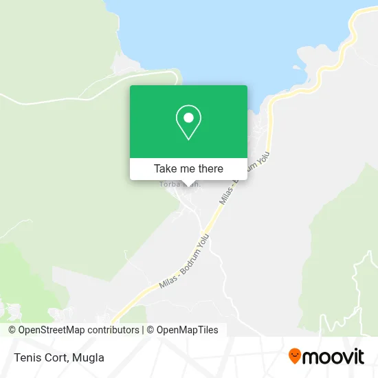 Tenis Cort map
