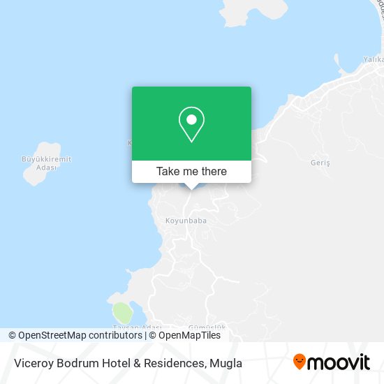 Viceroy Bodrum Hotel & Residences map