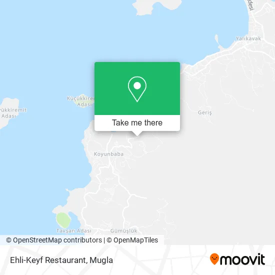 Ehli-Keyf Restaurant map