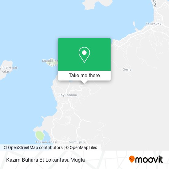 Kazim Buhara Et Lokantasi map