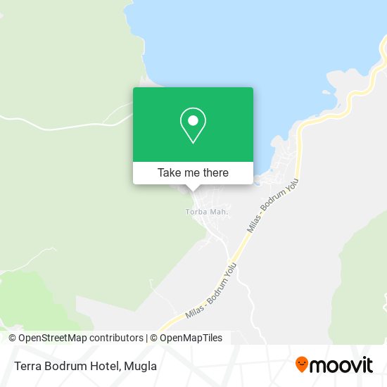 Terra Bodrum Hotel map