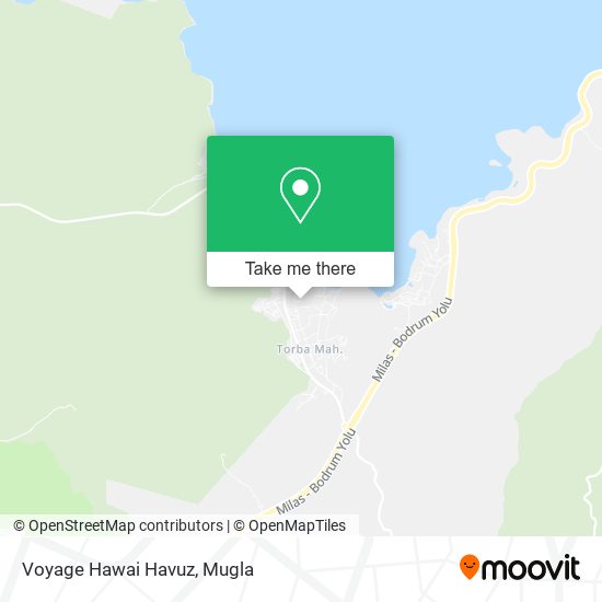 Voyage Hawai Havuz map