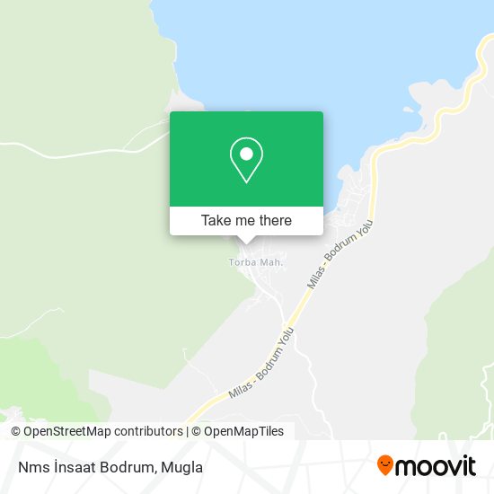 Nms İnsaat Bodrum map