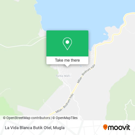 La Vida Blanca Butik Otel map