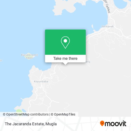 The Jacaranda Estate map